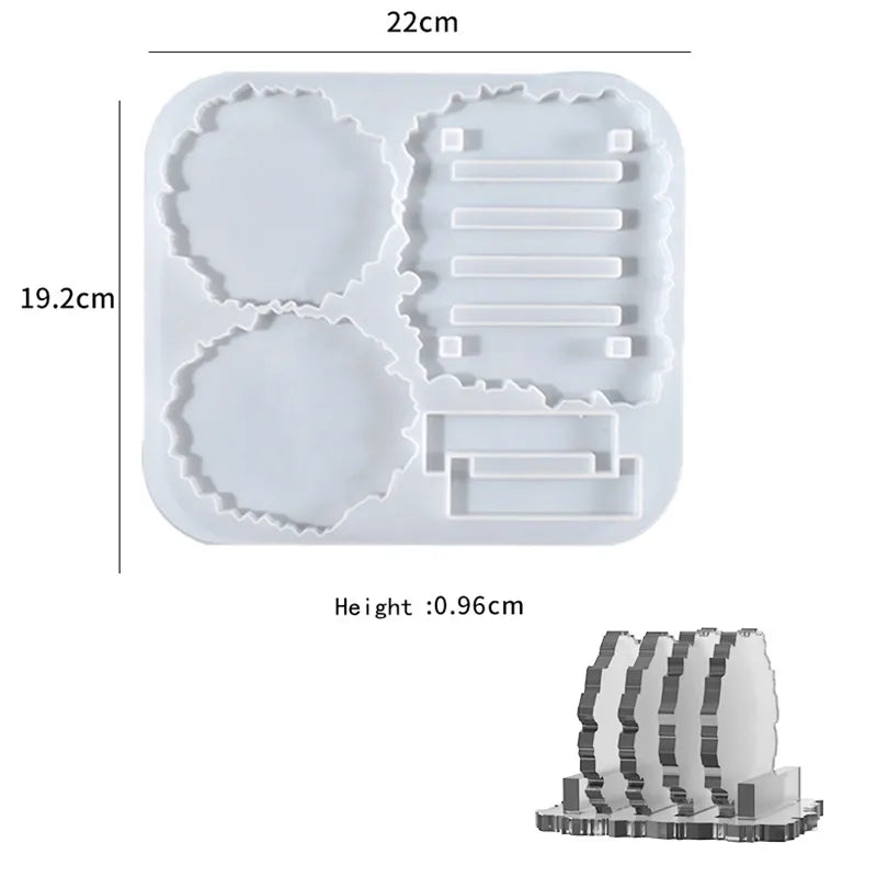 Cup Coaster Silicone Mold