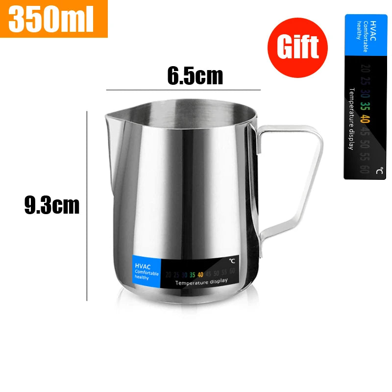 Stainless Steel Barista Frothing Pitcher