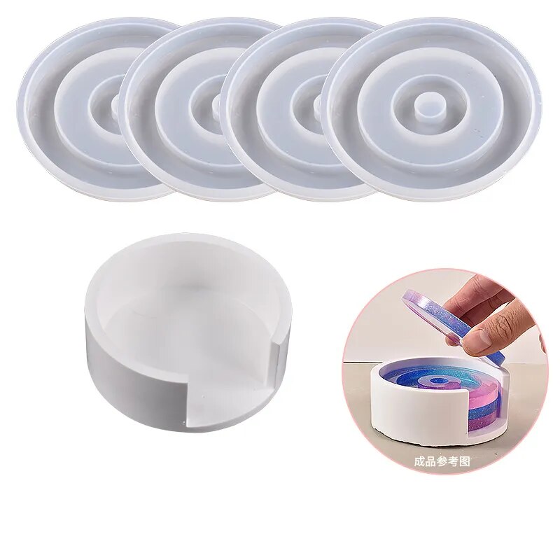 Cup Coaster Silicone Mold