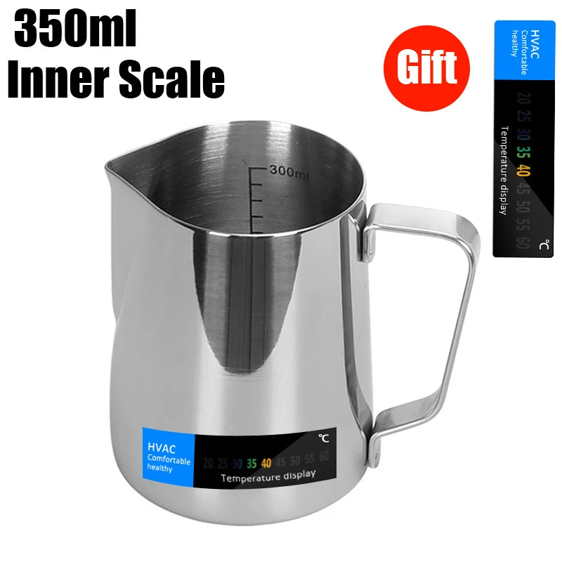 Stainless Steel Barista Frothing Pitcher
