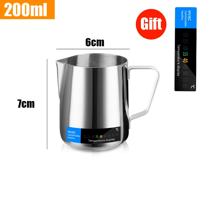 Stainless Steel Barista Frothing Pitcher