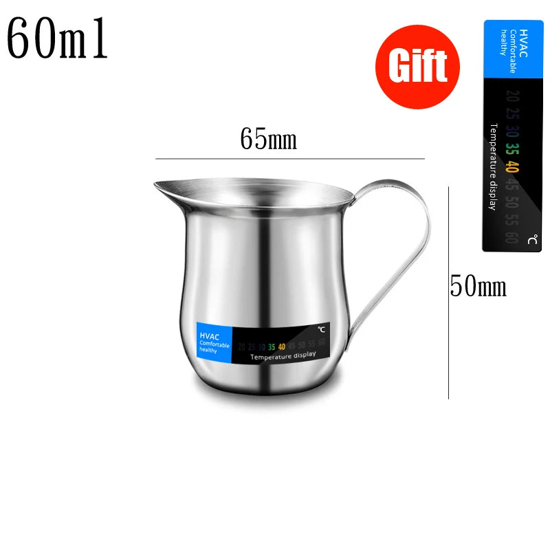 Stainless Steel Barista Frothing Pitcher
