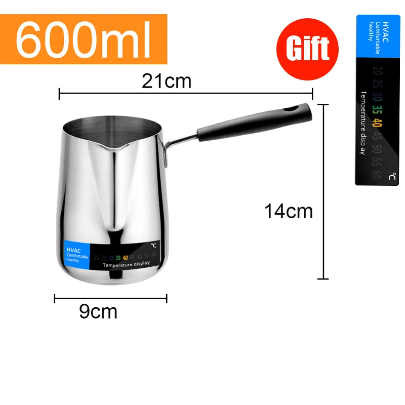 Stainless Steel Barista Frothing Pitcher