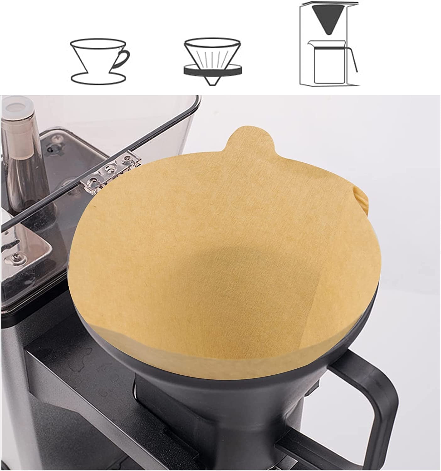 Eco-Friendly Biodegradable Coffee Filters