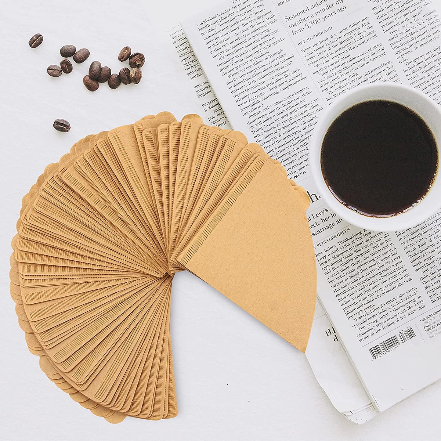 Eco-Friendly Biodegradable Coffee Filters