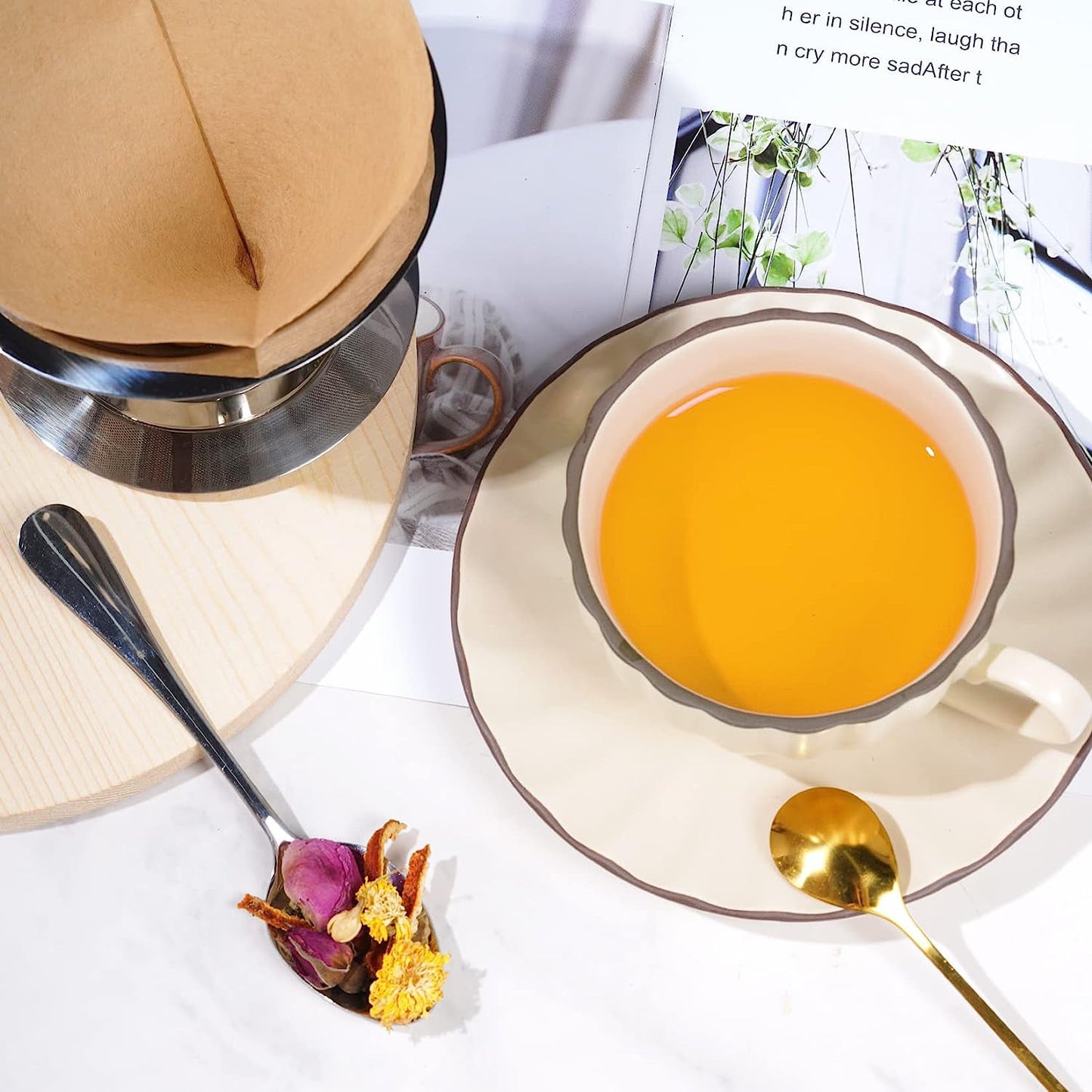 Eco-Friendly Biodegradable Coffee Filters